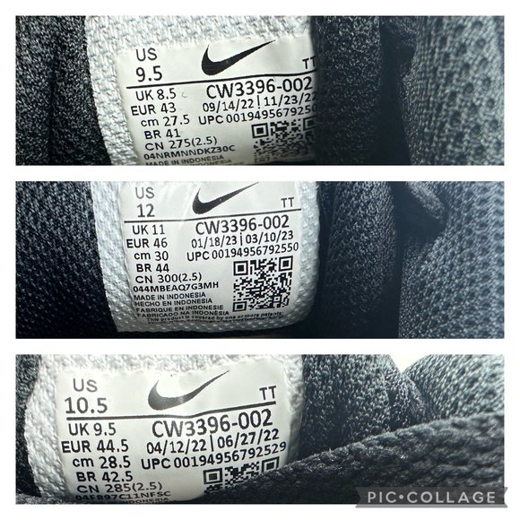 Nike Air Max Alpha Trainer 4 Shoes Triple Black CW3396-002 Men's Multi Size NEW - Picture 12 of 12